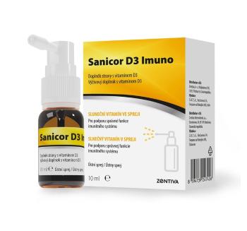 Sanicor D3 Imuno ústní sprej 10 ml