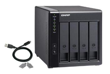 QNAP TR-004 rozšiřovací jednotka pro PC či QNAP NAS (4x SATA / 1 x USB 3.0 typu C - USB 3.1 Gen 1), TR-004