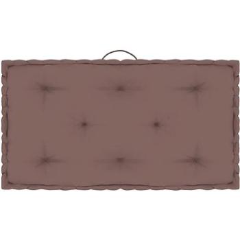 Poduška na nábytek z palet taupe 73×40×7 cm bavlna 324686 (324686)