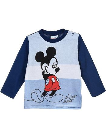 Mickey mouse modré chlapecké tričko s dlouhým rukávem vel. 81