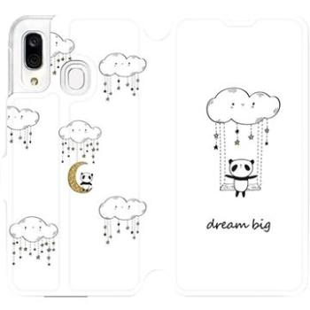 Flipové pouzdro na mobil Samsung Galaxy A40 - MH07P Panda dream big (5903226864423)