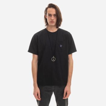 Pánské tričko Needles s / s Crew krk Tee lq267 Černá