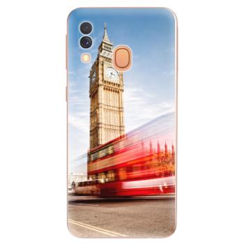 Odolné silikonové pouzdro iSaprio - London 01 - Samsung Galaxy A40