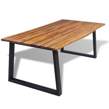 Jídelní stůl z masivního akáciového dřeva 200x90 cm (245686)