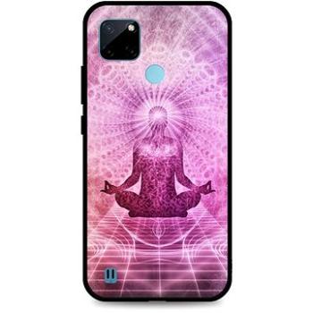 TopQ Kryt Realme C21Y silikon Energy Spiritual 69666 (Sun-69666)