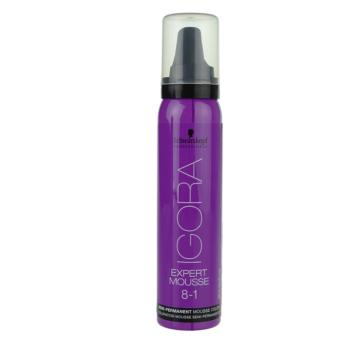 Schwarzkopf Professional IGORA Expert Mousse barvicí pěna na vlasy odstín 8-1 Light Blonde Cendré 100 ml