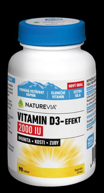 NatureVia Vitamin D3-Efekt 2000IU 90 tablet