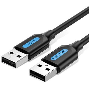 Vention USB 2.0 Male to USB Male Cable 1m Black PVC Type (COJBF)