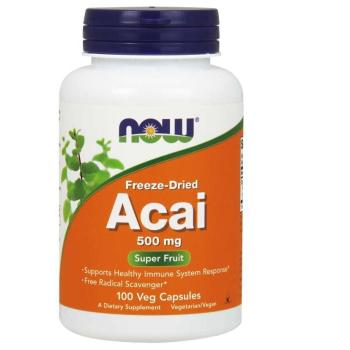 Acai 500 mg 100 kaps. - NOW Foods