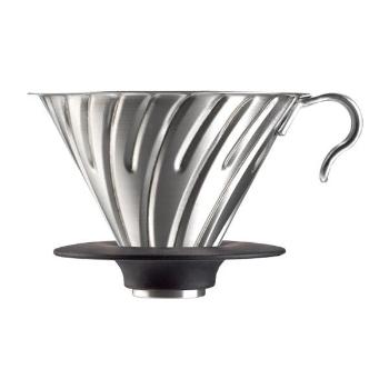 Hario dripper V60-02 nerezový (VDM-02HSV)