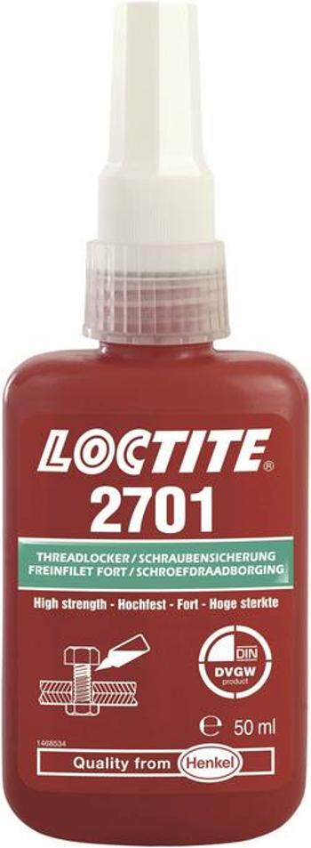 Lepidlo pro zajištění šroubů Loctite 2701, 135281, 50 ml, vysoká pevnost