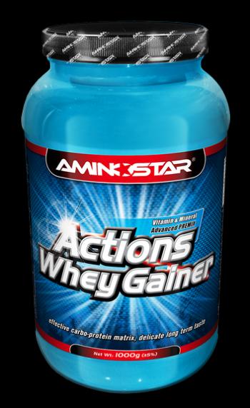Aminostar Whey Gainer Actions, Strawberry 2250 g