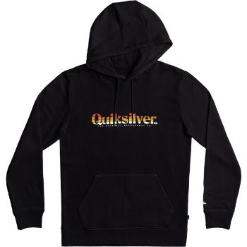 Quiksilver PRIMARY HOOD Pánská mikina, černá, velikost M