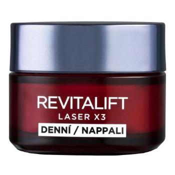 L'Oréal Paris Revitalift Laser X3 50 ml denní pleťový krém pro ženy na všechny typy pleti; proti vráskám; zpevnění a lifting pleti