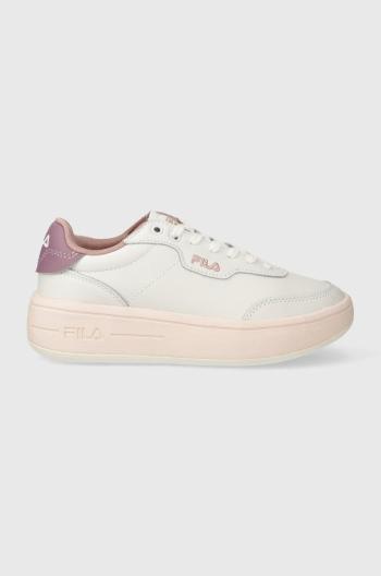 Kožené sneakers boty Fila PREMIUM růžová barva, FFW0337