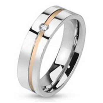 Šperky4U OPR1475 Pánský snubní prsten - velikost 67 - OPR1475-67