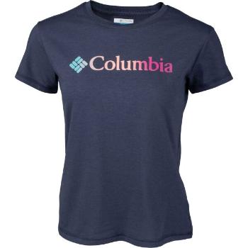 Columbia SUN TREK SS GRAPHIC TEE Dámské triko, tmavě modrá, velikost S