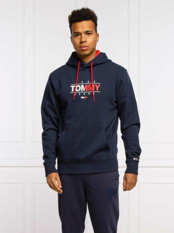 Tommy Jeans pánská tmavě modrá mikina - S (C87)