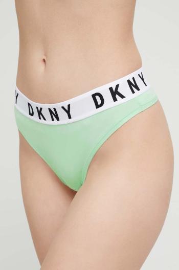 Tanga Dkny zelená barva, DK4529