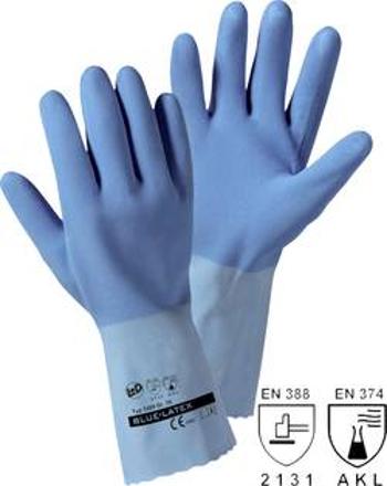 Pracovní rukavice L+D blauw latex 1489-XL, velikost rukavic: 10, XL