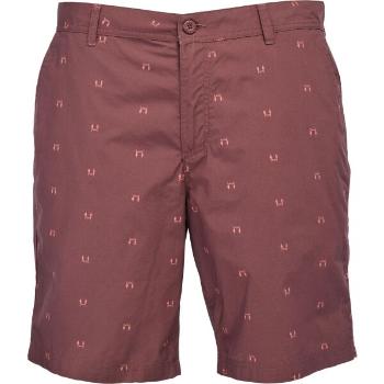 Columbia WAHED OUT PRINTED SHORTS Pánské kraťasy, hnědá, velikost