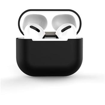 AlzaGuard Skinny Silicone Case pro Airpods 2021 černé (AGD-ACSS3B)