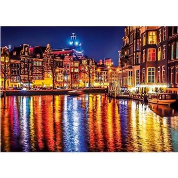 Clementoni Puzzle Noční Amsterdam, Nizozemsko 500 dílků (8005125350377)