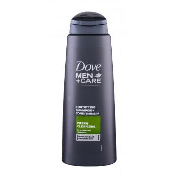 Dove Men + Care Fresh Clean 2in1 400 ml šampon pro muže na lámavé vlasy; na všechny typy vlasů