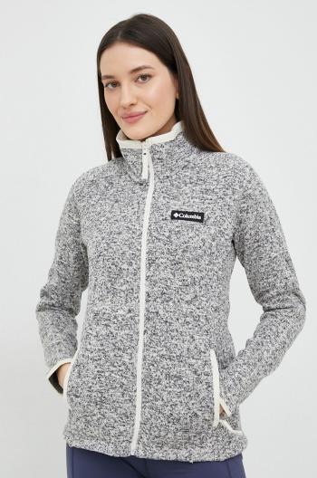 Sportovní mikina Columbia Sweater Weather šedá barva