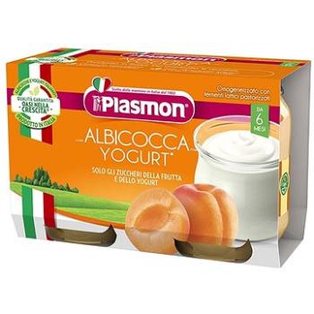 PLASMON dezert bezlepkový jogurt a meruňka 2× 120 g, 6m+ (8001040015001)