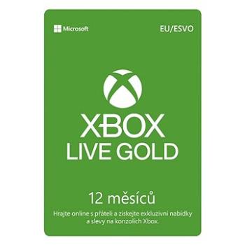 Xbox Live Gold - 12 měsíční členství (S4T-00026)