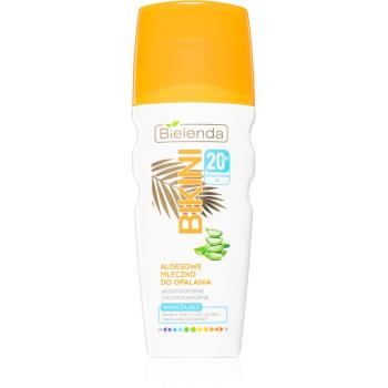 Bielenda Bikini opalovací mléko SPF 20 aloe vera 200 ml