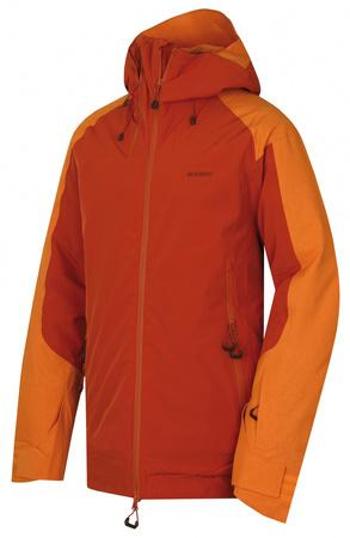Husky Pánská lyžařská bunda Gambola M oranžovohnědá XL