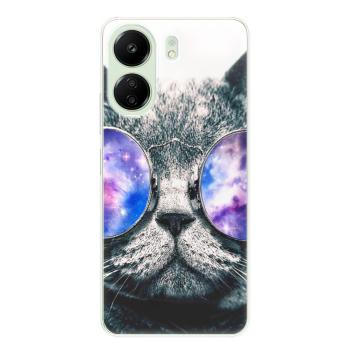 Odolné silikonové pouzdro iSaprio - Galaxy Cat - Xiaomi Redmi 13C