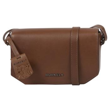 Dámská crossbody kožená kabelka Burkely Katia - hnědá