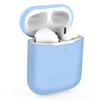 AlzaGuard Skinny Silicone Case pro AirPods 1. a 2. generace modré (AGD-ACSS1L)
