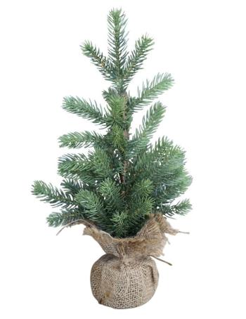 Zelený vánoční stromek v jutě Fleur Fir Tree - 45cm 39048800 (39488-00)