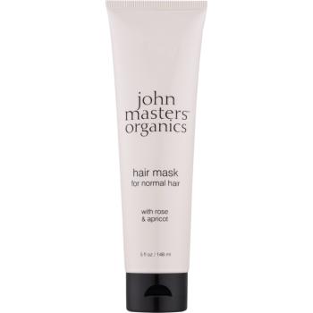 John Masters Organics Rose & Apricot vyživující maska na vlasy 148 ml