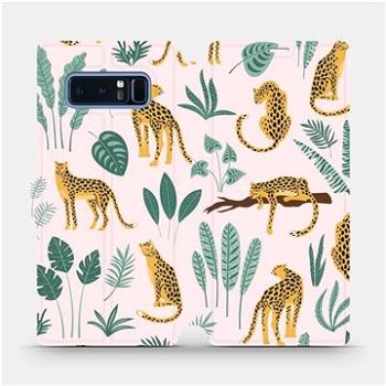 Flip pouzdro na mobil Samsung Galaxy Note 8 - MP07S Leopardi (5903516784653)