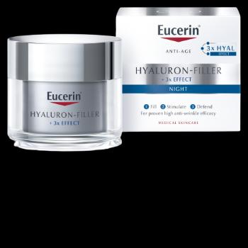 Eucerin Hyaluron-Filler + 3xEffect Noční krém 50 ml