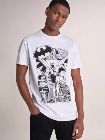 Salsa pánské bílé tričko Batman - XL (0001)