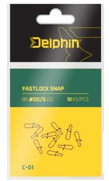 Delphin Karabinka Fastlock Snap C-01 10ks - Velikost 0/8kg