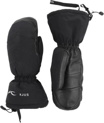 Kjus Women Logo Mitten - Black 7,5