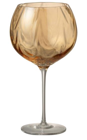 Jantarová sklenička na víno Oil wine - Ø 12*21 cm 7760