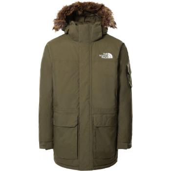 The North Face M RECYCLED MCMURDO Pánská péřová bunda, khaki, velikost XL