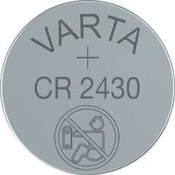 Knoflíková baterie Varta CR2430, lithium, 6430101401