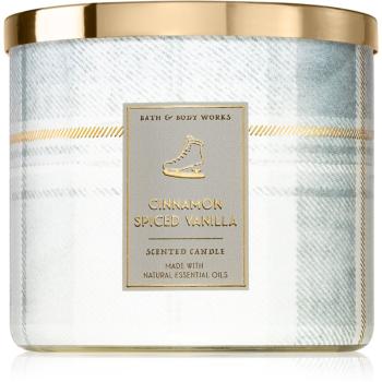 Bath & Body Works Cinnamon Spiced Vanilla vonná svíčka 411 g