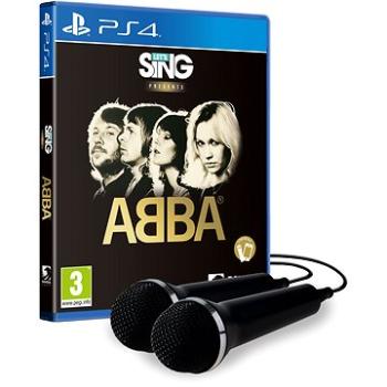Lets Sing Presents ABBA + 2 microphones - PS4 (4020628640637)