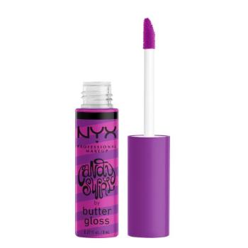 NYX Professional Makeup Butter Gloss Candy Swirl 8 ml lesk na rty pro ženy 03 Snow Cone