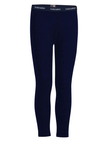 dětské merino spodky ICEBREAKER Kids 260 Tech Leggings, Midnight Navy velikost: 3